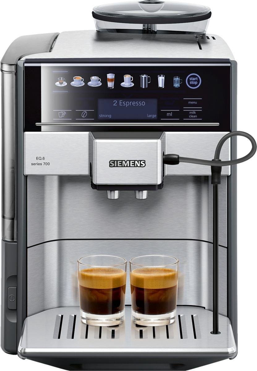 Siemens EQ6 TE617203RW Espressomachine RVS Siemens EQ6 TE617203RW Espressomachine RVS