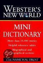 Webster's New Worldo Mini Dictionary