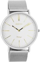 OOZOO Vintage C7386 - Horloge - Zilver/Goud
