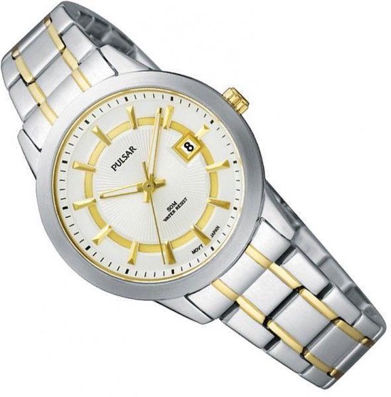 Mooi pulsar horloge voor dames met datum-5ATM | bol.com