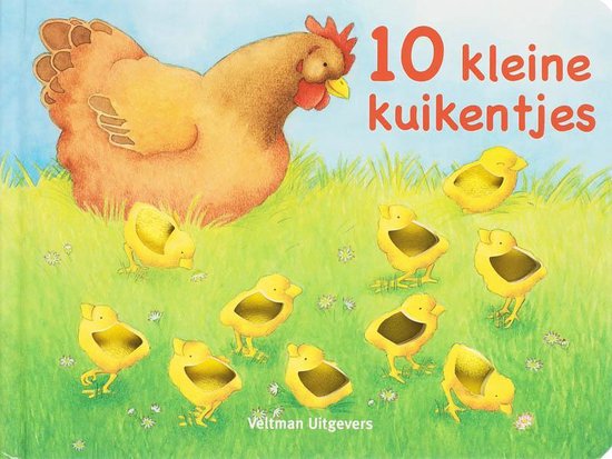 Cover van het boek '10 kleine kuikentjes'