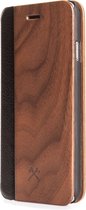 iPhone Xs/X hoesje - Woodcessories - Walnotenhout - Hout
