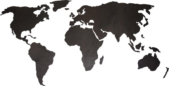 Struikelen Vertrouwen op met tijd Fabrika GetMazed - Retro Houten Wereldkaart - World Map voor aan de Muur -  Grote... | bol.com