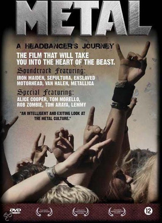 Cover van de film 'Metal: A Headbanger's Journey'