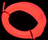 EL Wire / Draad - Rood / Red 10 meter - met 6 volt omvormer