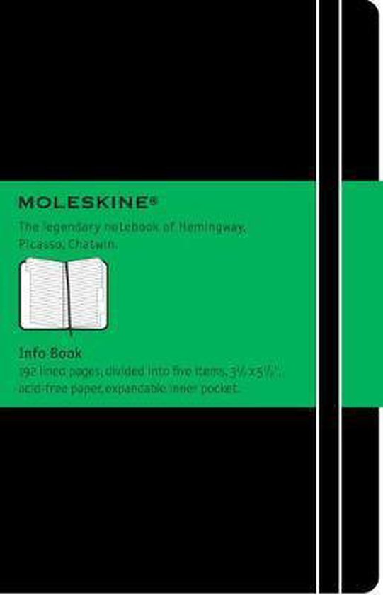 Cover van het boek 'Moleskine Info Book' van  Moleskine