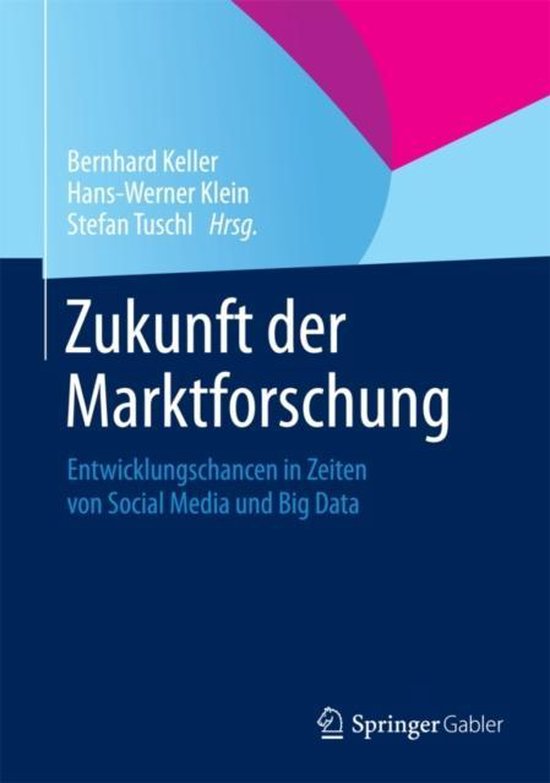 Zukunft Der Marktforschung - cover