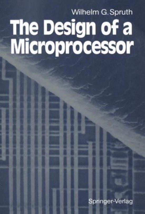 The Design of a Microprocessor - cover