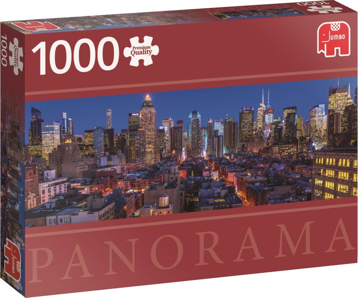 Jumbo Premium Collection Puzzel New York Skyline Panorama - Legpuzzel - 1000 stukjes