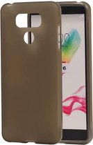 BestCases.nl LG G6 TPU back case hoesje transparant Grijs