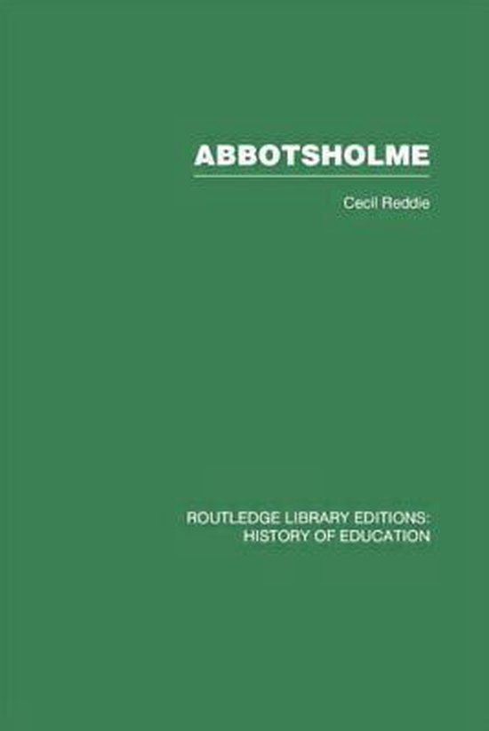 Abbotsholme - cover