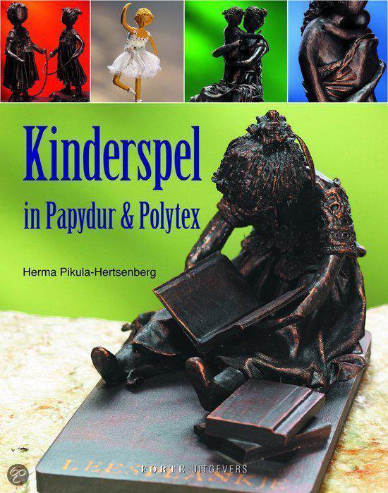 Cover van het boek 'Kinderspel in Papydur & Polytex' van Herma Pikula-Hertsenberg