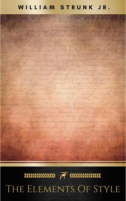 The Elements of Style, Fourth Edition - cover