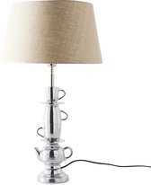 Rivièra Maison Have Tea With Me Table Lamp - Tafellamp - Zilver