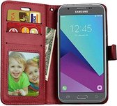 Samsung Galaxy J4 Plus (2018) portemonnee hoesje - Bruin