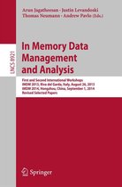Lecture Notes in Computer Science 8921 - In Memory Data Management and Analysis