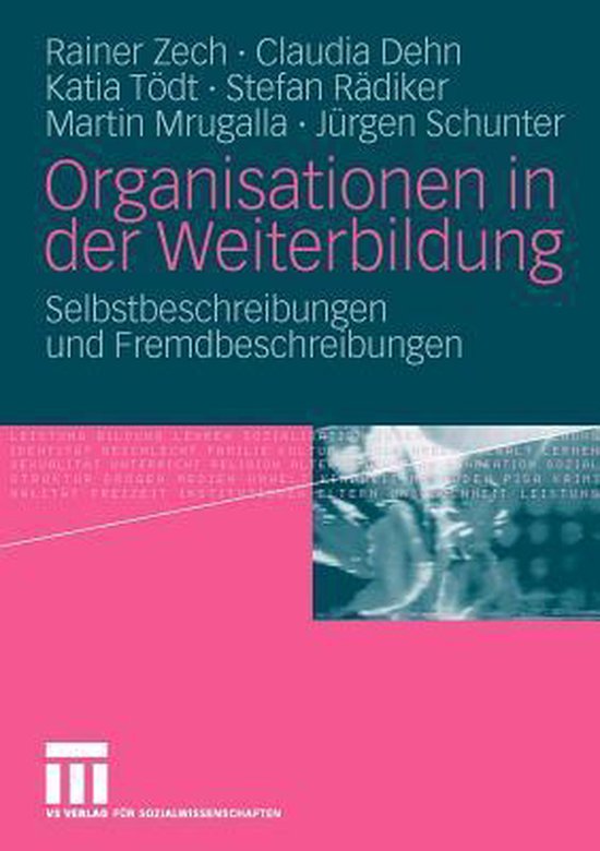 Organisationen in der Weiterbildung - cover