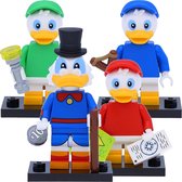 LEGO 71024 Disney Serie 2 minifiguren: Tick #3, Trick #4, Track #5 en Dagobert Duck #6