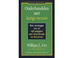 Omslag van Business bibliotheek - Onderhandelen met lastige mensen