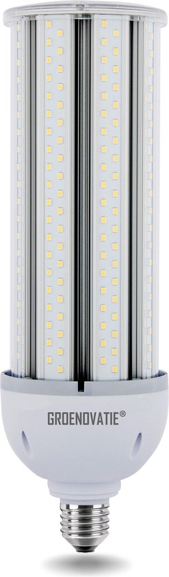 Groenovatie LED Straatlamp E27 Fitting - 60W - 305x83 mm - Waterdicht - Neutraal Wit