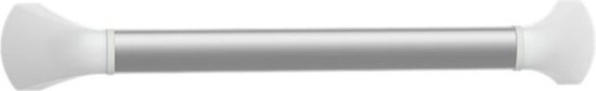 SecuCare Wandbeugel - 400mm  greep RAL7021/zwartgrijs  / kap - wit mat  - 8010.401.10
