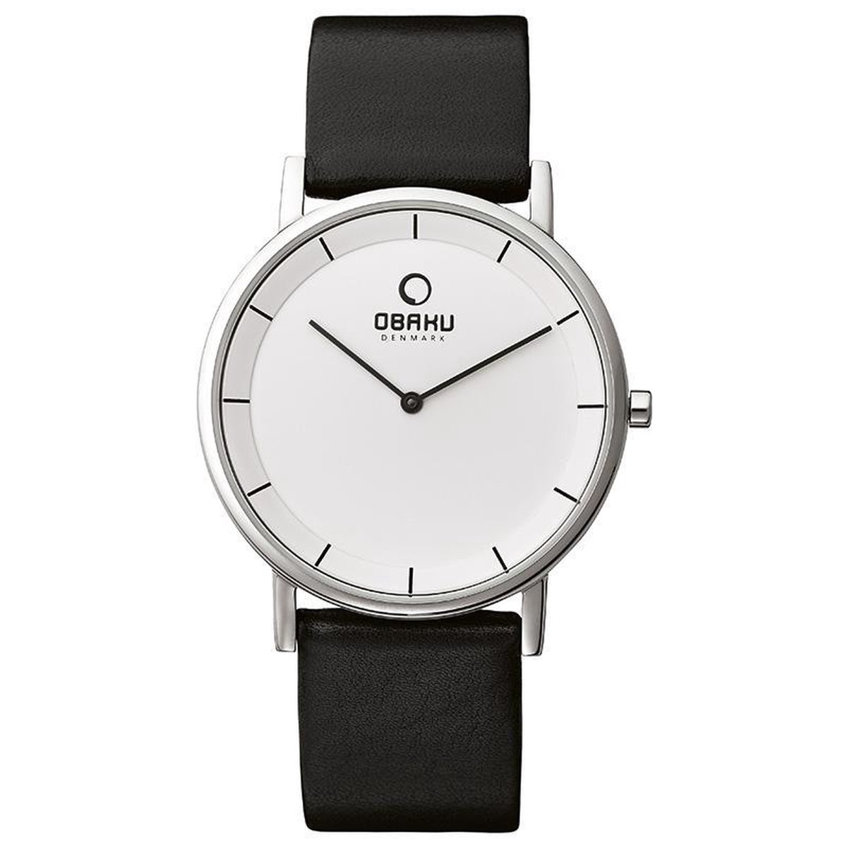 Obaku Denmark V143G CIRB - Polshorloge - Zwart - 38 mm