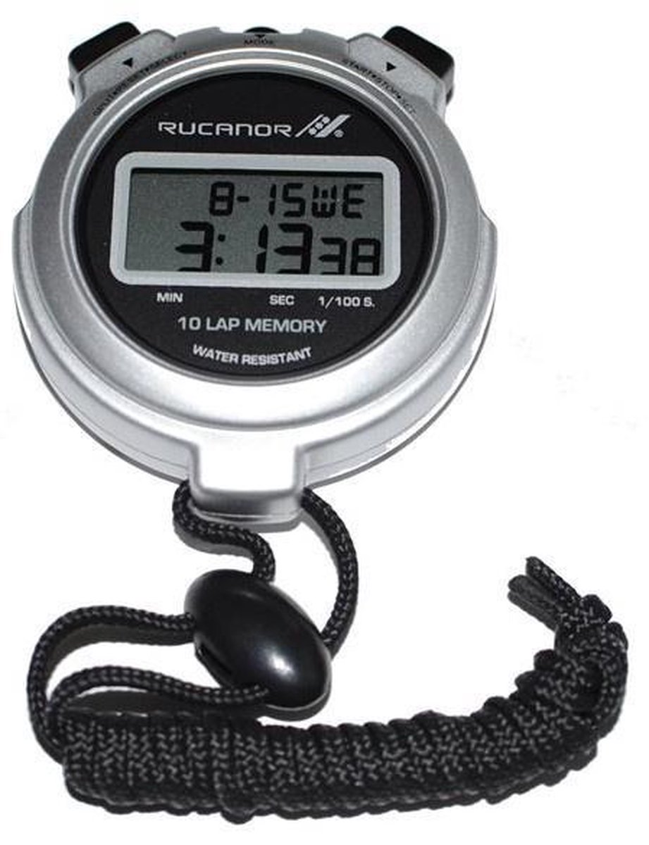 Rucanor Stopwatch 12 - Stopwatches  - zilver - ONE - Rucanor