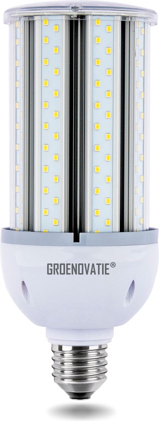 Groenovatie LED Corn/Mais Lamp E27 Fitting - 25W - 205x83 mm - Warm Wit - Waterdicht