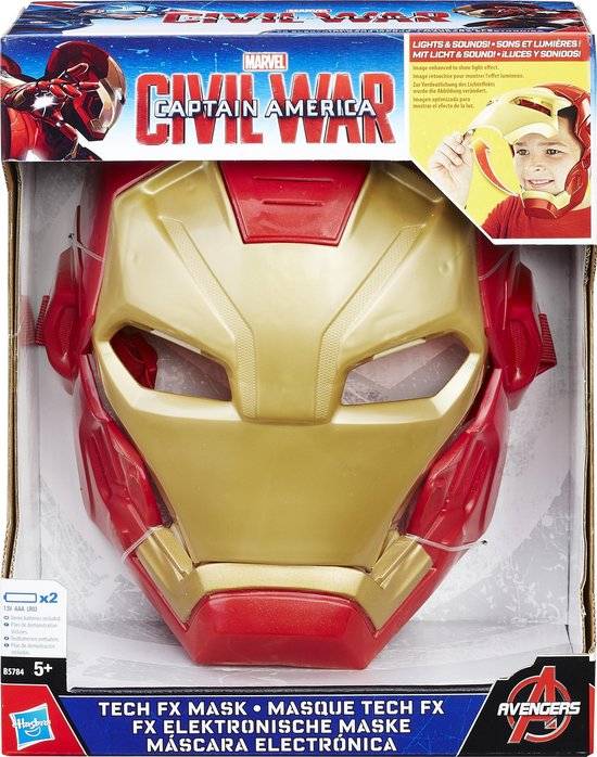 Marvel Captain America Civil War - Iron Man Tech Fx - Masker
