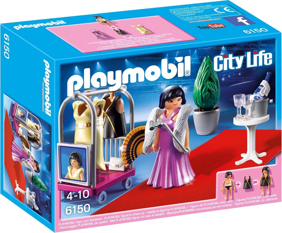 Playmobil City Life Top modèle avec tenues de soirée | bol.com