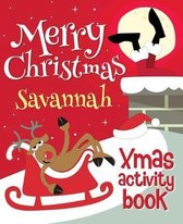 Merry Christmas Savannah - Xmas Activity Book