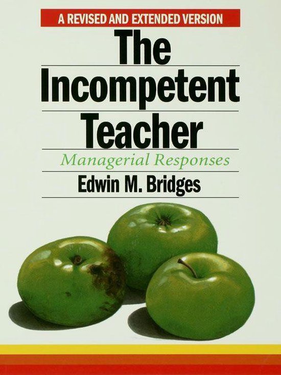 The Incompetent Teacher - cover