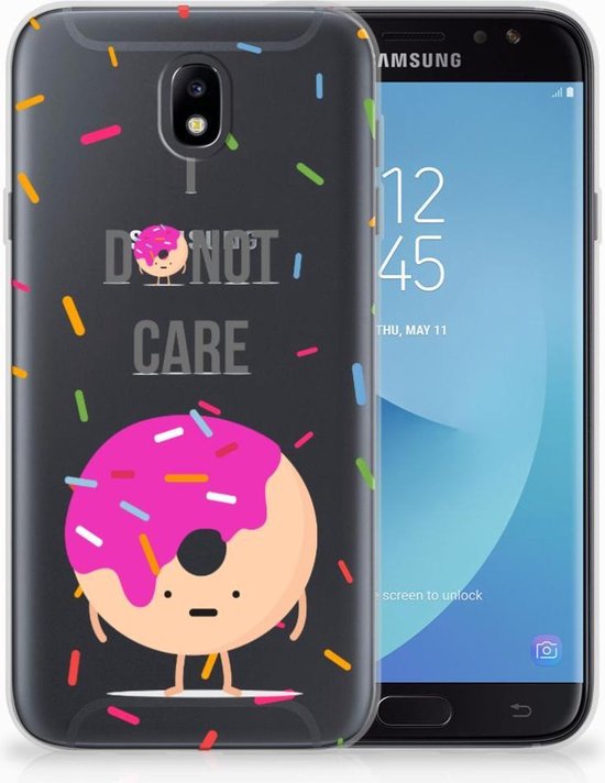 Geschikt voor Samsung Galaxy J7 2017 | J7 Pro TPU siliconen Hoesje Donut