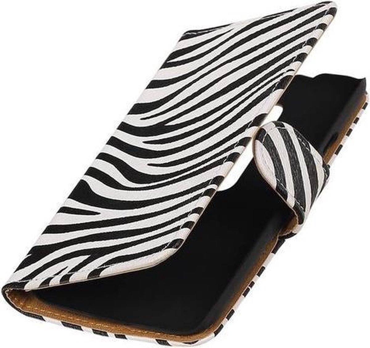 Zebra Booktype Hoesje Voor Motorola Moto G (3rd gen)