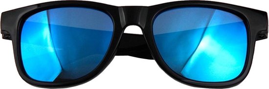 Fako Fashion® - Kinder Zonnebril Classic - Jongens Zonnebril - Meisjes Zonnebril - Spiegel Blauw van Fako Fashion® — afbeelding 3