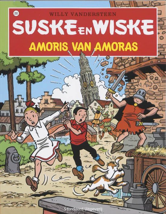 Cover van het boek 'Suske en Wiske / 200 Amoris van Amoras' van w. Vandersteen