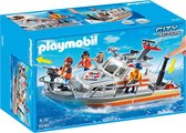 PLAYMOBIL Brandbestrijdings- en reddingssboot - 5540