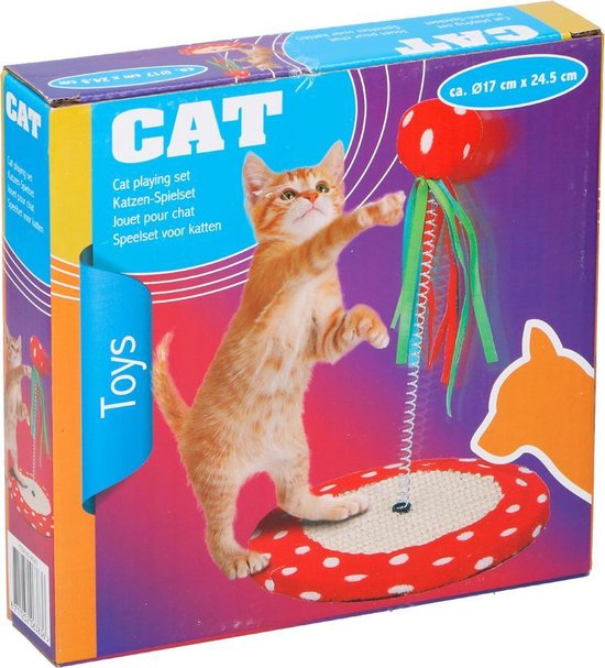 AniQare Katten Speelset (assorti geleverd) - Katten speelgoed - Poezen  speelgoed - Kat... | bol.com