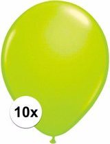 Groene ballonnen 10 stuks 30 cm