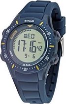 Sinar XR-12-2 digitaal horloge 40 mm 100 meter blauw