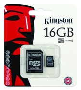 Kingston - Micro SD kaart - 16GB