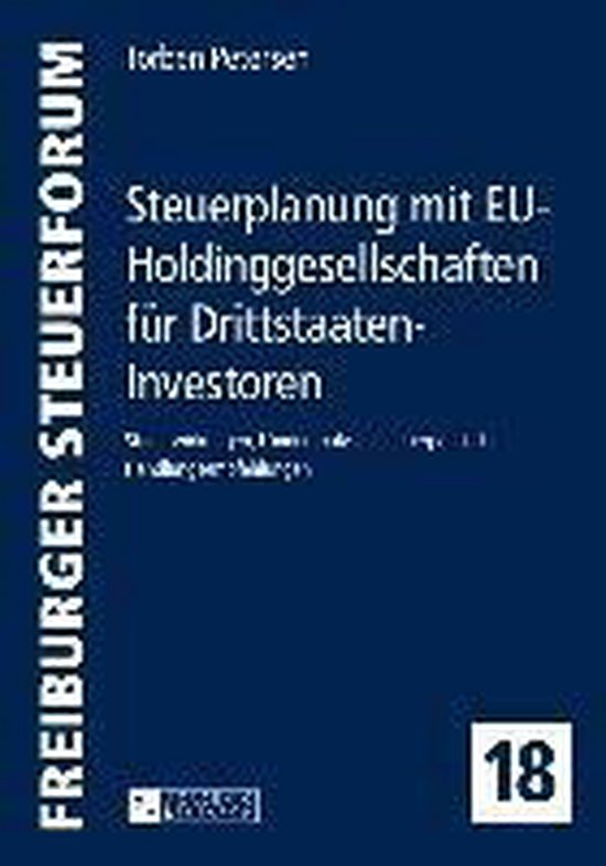 Steuerplanung mit EU-Holdinggesellschaften für Drittstaaten ... - cover
