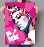 Poster Pop Art Pink - 50x70cm