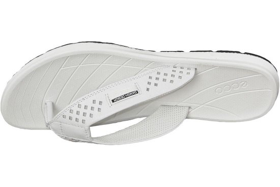 Ecco Intrinsic Toffel Thong 88000301007, Vrouwen, Wit, Teenslipper maat: 41  EU | bol.com