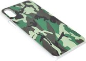 Camouflage hoesje kunststof Geschikt voor iPhone XS / X