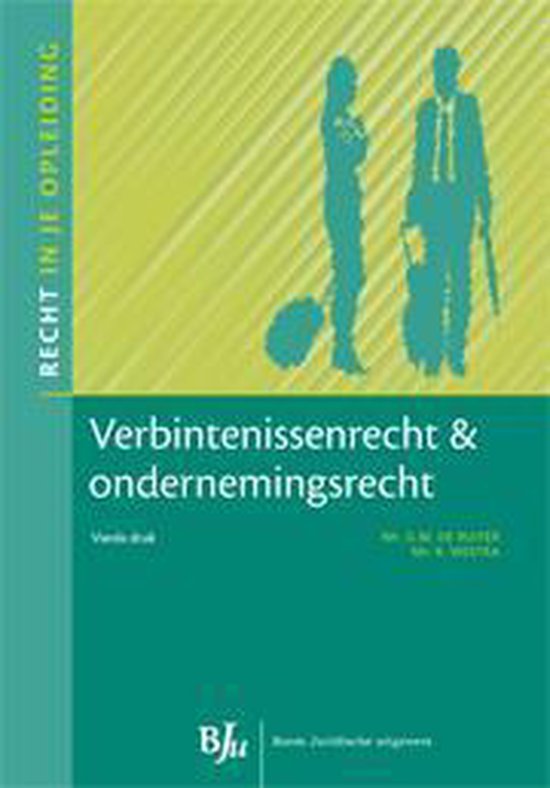 Verbintenissenrecht en ondernemingsrecht - cover