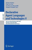Declarative Agent Languages and Technologies V