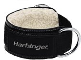 Harbinger - Ankle Cuff - Leren Enkelband - 8 cm - Zwart