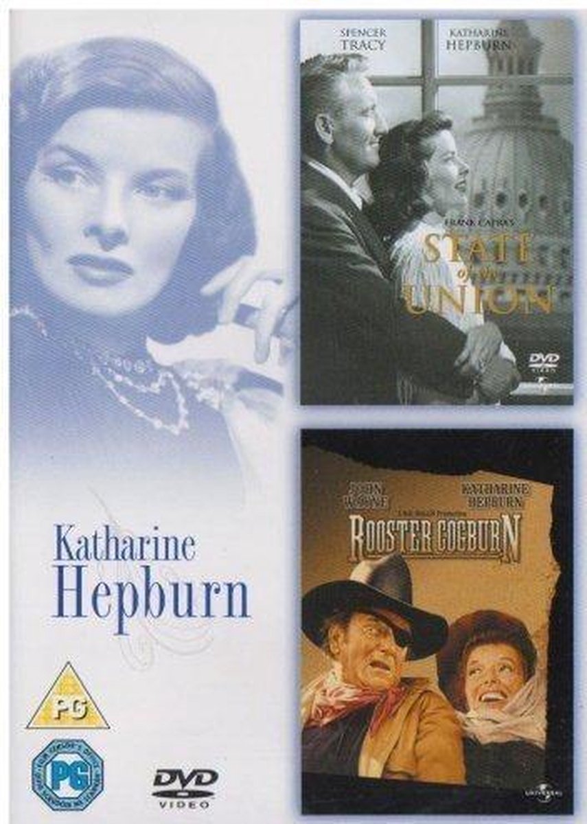 Katharine Hepburn - 2 film box - Rooster Cogburn / State of the Union -