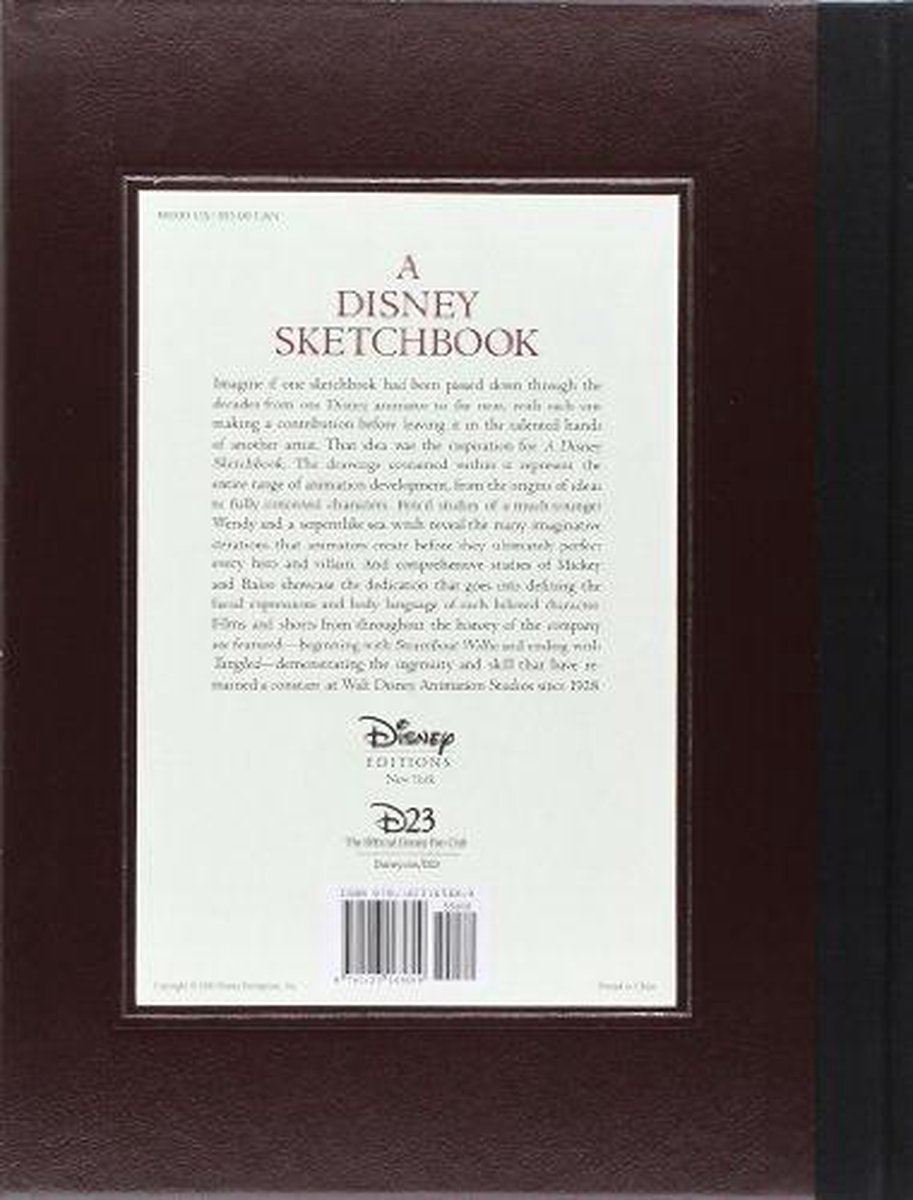 A Disney Sketchbook by Ken Shue A Disney Sketchbook by Ken Shue